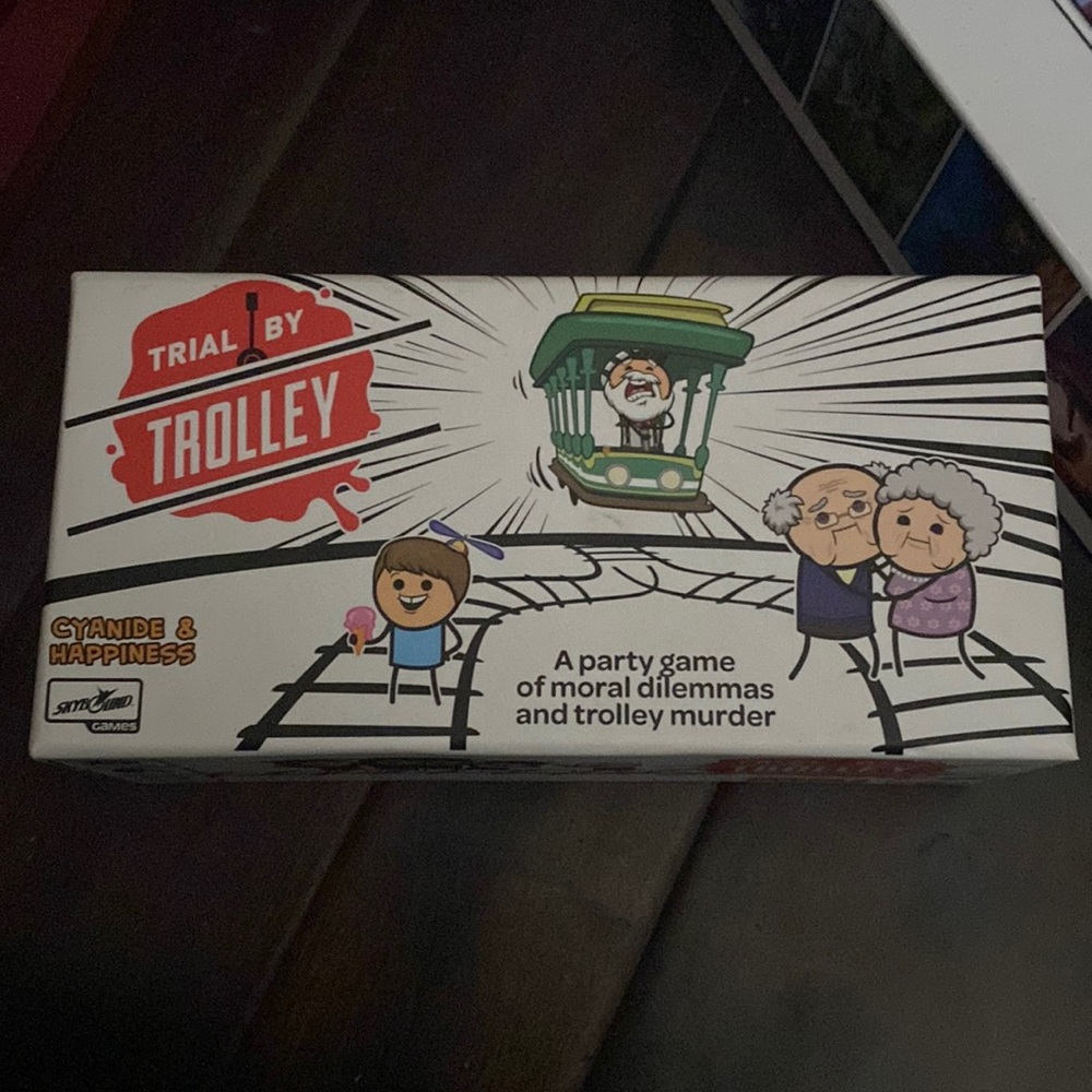 Trial by Trolley Party Game